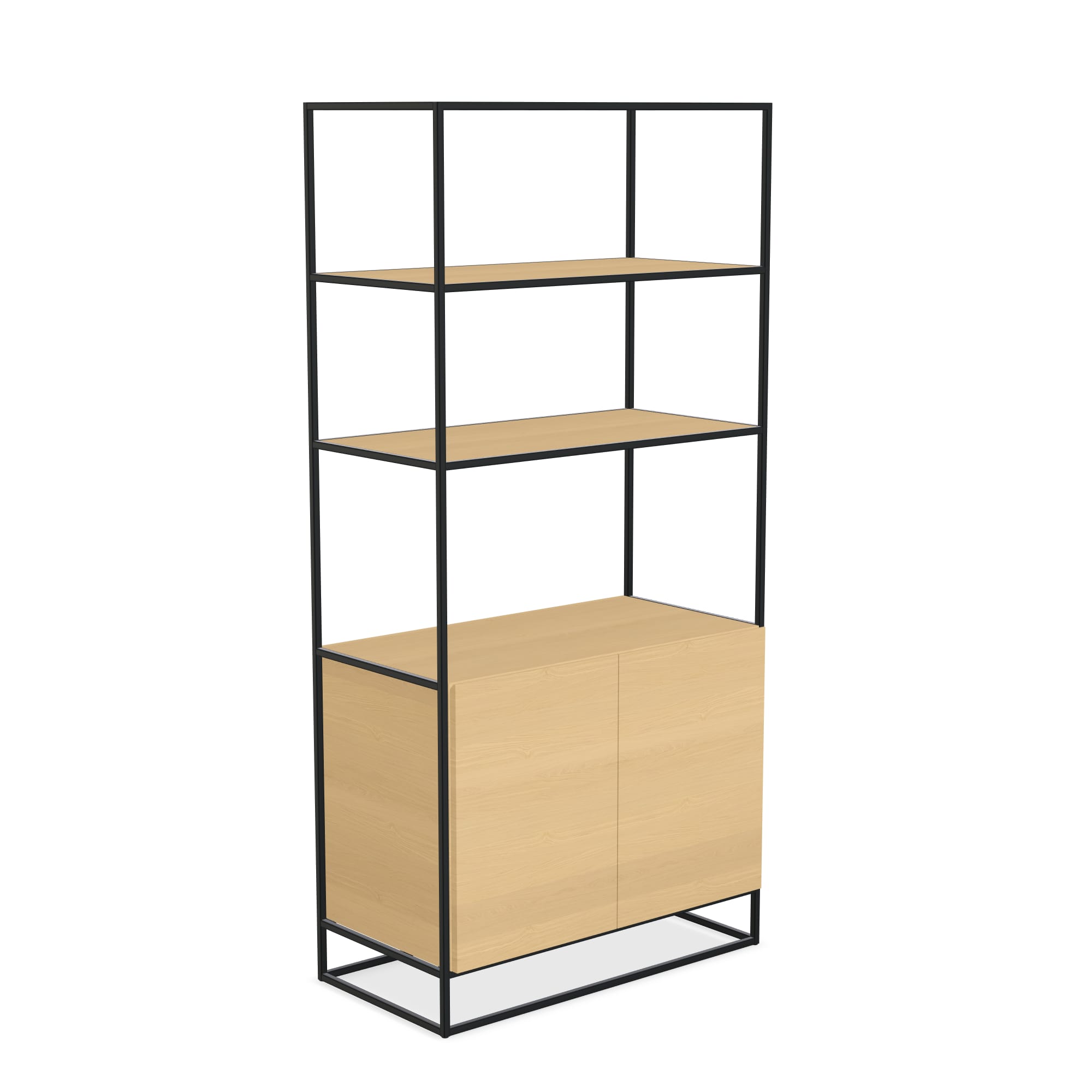 Steelcase West Elm Work Greenpoint Storage Bookcase