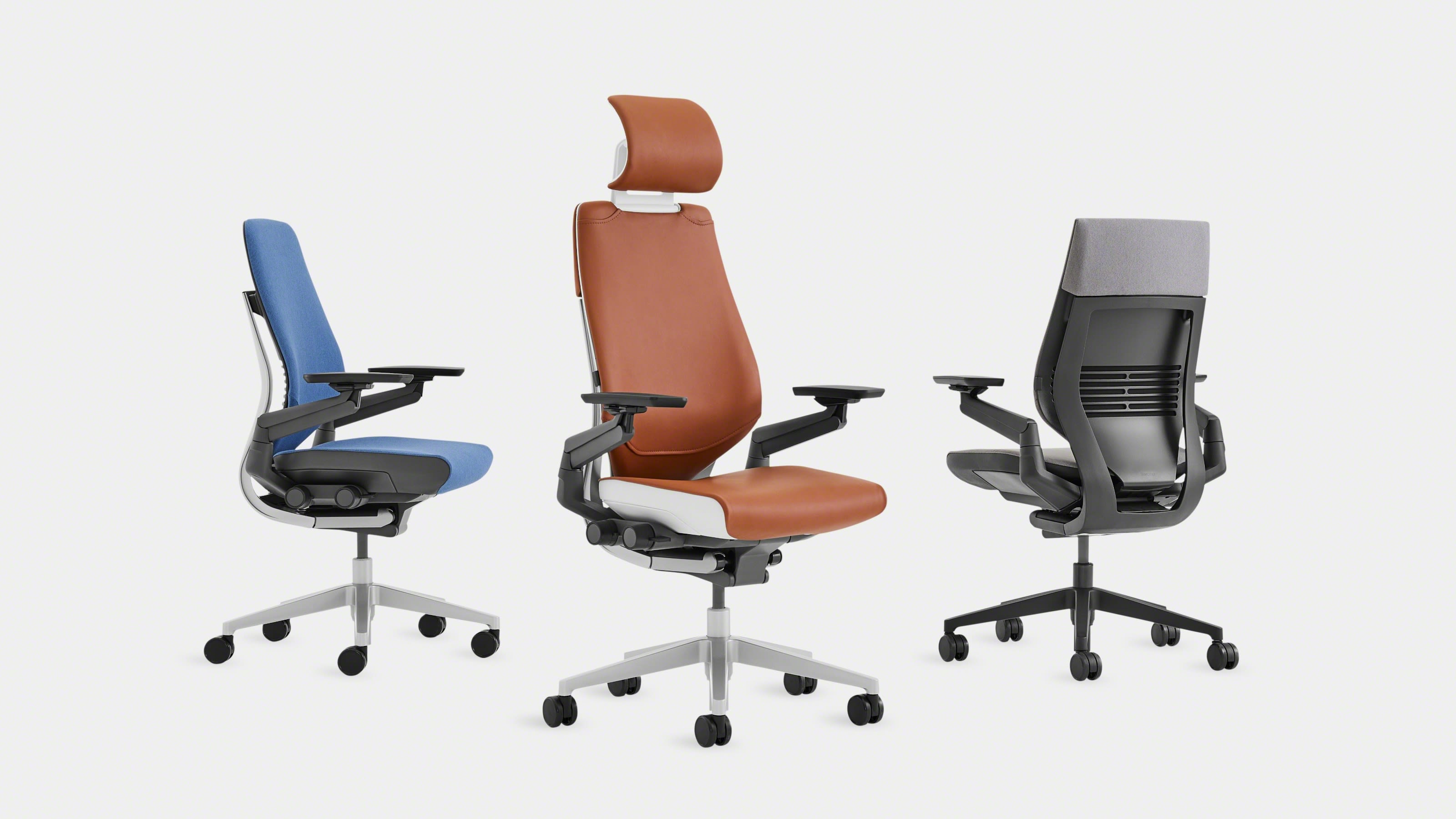 steelcase gesture leder