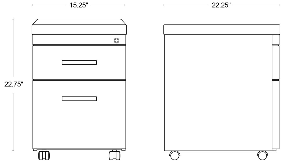 Storage Dims Standard File Cabinet Dimensions