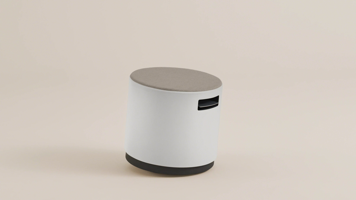 Steelcase 昇降スツール Turnstone Buoy ブルー Amazon.com: Steelcase Turnstone TSBUOY Seating, Blue