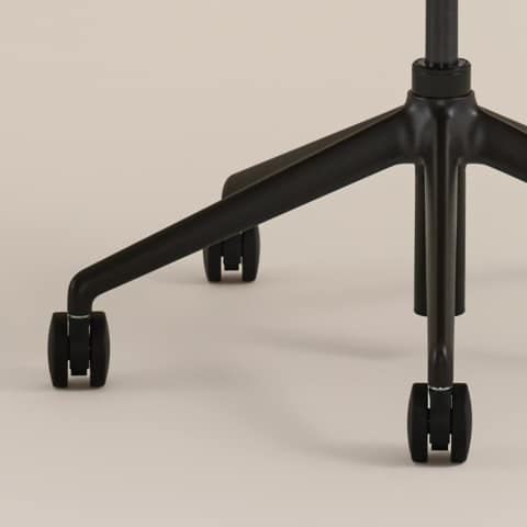 サマーセール◇HarrisTweed Side Shellchair2 Work Kent Conference Chair With Wheels | Steelcase Store