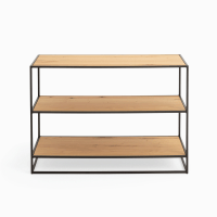 West Elm Work Greenpoint Low Open Bookcase Steelcase Store