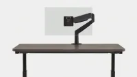 Steelcase CF Series Intro Dual Monitor Arm with Sliders Pewter  SXCF2T7NNDQ26XR10L - Best Buy